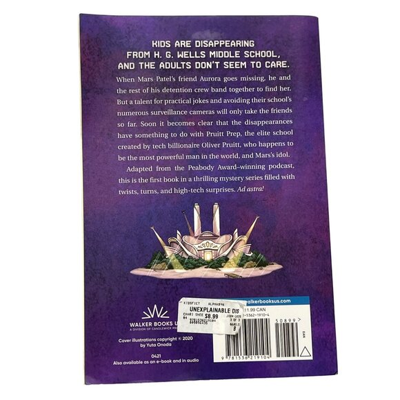 Mars Patel by Sheela Chari Kids Chapter Book Mystery Fiction - Picture 2 of 4